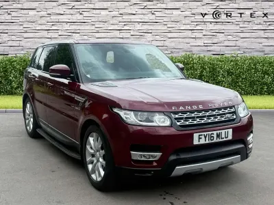 Used Land Rover Range Rover HSE 306 HP (225 kW) 2016 Red SUV