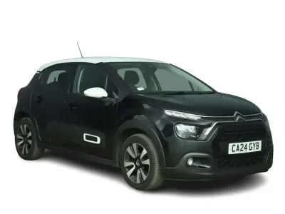 Used Citroën C3 PureTech 110 HP (80 kW) 2024 Black Hatchback
