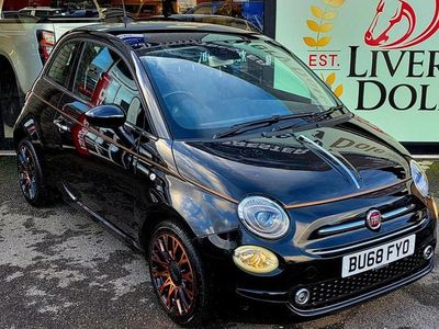 Used Fiat 500 Collezione 69 HP (50 kW) 2018 Black Hatchback