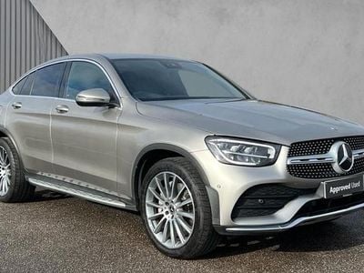 Used Mercedes GLC300 AMG Line Premium 258 HP (189 kW) 2022 Mojave silver metallic Coupe