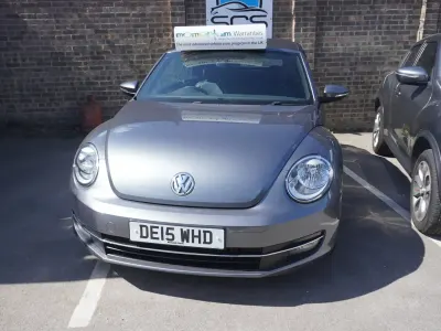 Used VW Beetle Design 140 HP (102 kW) 2015 Grey Hatchback