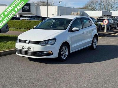 Used VW Polo Match 60 HP (44 kW) 2016 White Hatchback