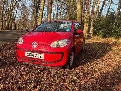 Red Used 2014 VW up! move up! Hatchback | £3,995 (Fair price)