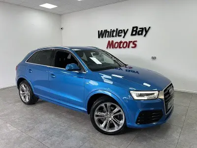 Used Audi Q3 S-line plus 147 HP (108 kW) 2016 Blue SUV
