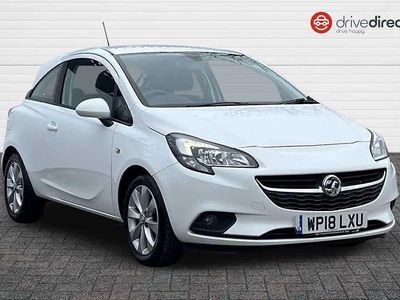 Used Vauxhall Corsa 75 HP (55 kW) 2018 White Hatchback