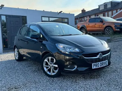 Used Vauxhall Corsa SRi 90 HP (66 kW) 2019 Black Hatchback