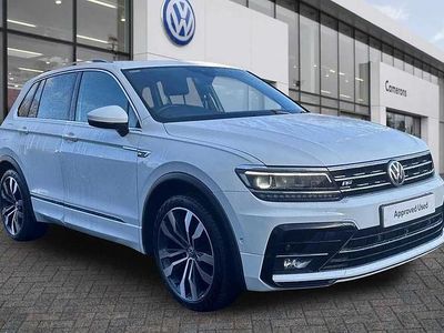 Used VW Tiguan R-line 150 HP (110 kW) 2019 White SUV