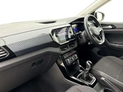 Used VW T-Cross Black Edition 95 HP (69 kW) 2023 White SUV