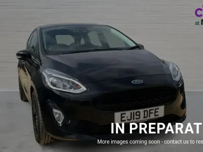 Used Ford Fiesta Zetec 100 HP (73 kW) 2019 Black Hatchback