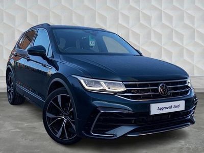 Blue Used 2022 VW Tiguan R-line SUV | £28,200 (Fair price)