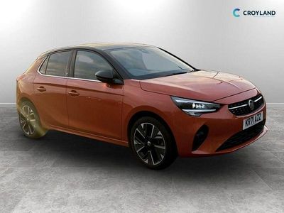 Used Vauxhall Corsa-e Elite 100 kW (136 HP) 2021 Orange Hatchback