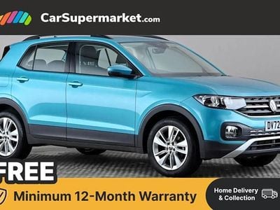 Used VW T-Cross SE 95 HP (69 kW) 2023 Turquoise SUV