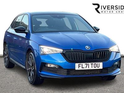 Blue Used 2021 Skoda Scala Monte Carlo Hatchback | £14,990 (Fair price)