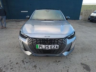 Grey New 2025 Peugeot e-208 GT Hatchback | £27,995 (Expensive)