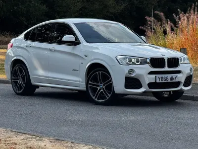 Used BMW X4 M Sport 190 HP (139 kW) 2016 White SUV