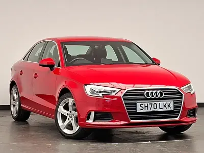 Used Audi A3 Sport 116 HP (85 kW) 2020 Red Sedan