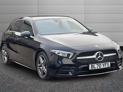 Used Mercedes A200 AMG line 163 HP (119 kW) 2020 Cosmos black Hatchback