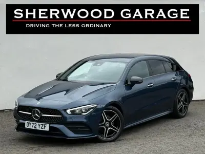 Used Mercedes CLA180 AMG Line Premium 2022 Blue Coupe