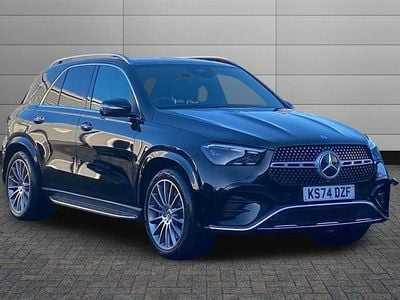 Obsidian black Used 2024 Mercedes GLE400 AMG Line Premium Estate | £63,990 (Fair price)