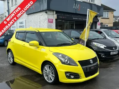 Used Suzuki Swift Sport 136 HP (100 kW) 2016 Yellow Hatchback