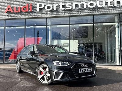 Used Audi A4 S-Line 204 HP (150 kW) 2024 Black Estate