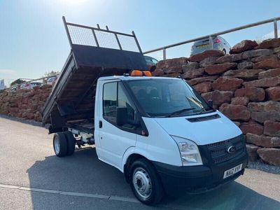 used Ford Transit TIPPER TRUCK 2.2 100ps [DRW] Euro 5 FLATBED DROPSIDE SINGLE CAB NO VAT