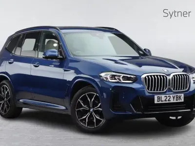 Used BMW X3 M Sport 181 HP (133 kW) 2022 Blue SUV