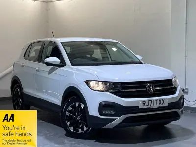 Usado VW T-Cross S 95 HP (69 kW) 2022 Branco SUV