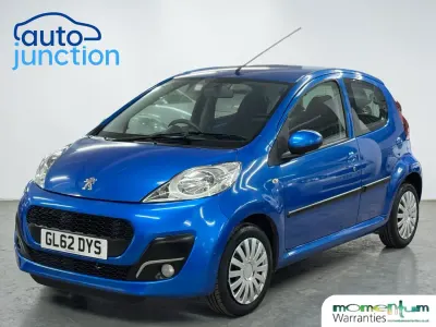 Used Peugeot 107 Active 68 HP (50 kW) 2012 Blue Hatchback