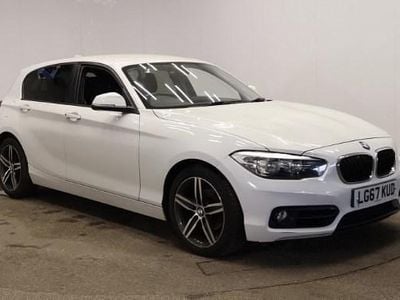 Used BMW 118 Sport Line 2017 White Hatchback