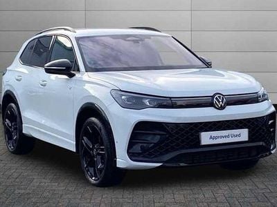 White Used 2025 VW Tiguan Black Edition SUV | £40,750 (Expensive)