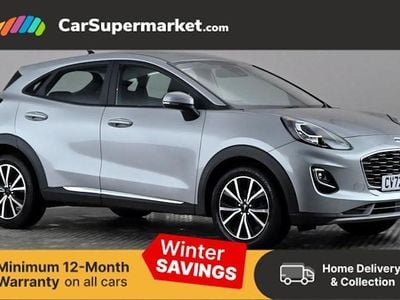 Silver Used 2022 Ford Puma Titanium Hatchback | £13,197 (Good price)