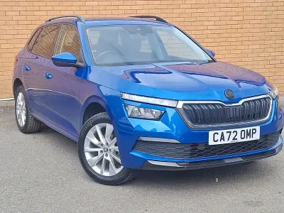 Used Skoda Kamiq SE Drive 95 HP (69 kW) 2022 Blue SUV