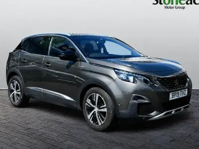 Used Peugeot 3008 GT-line 131 HP (96 kW) 2019 Grey SUV
