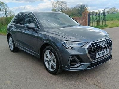 Begagnad Audi Q3 S-Line 245 HK (180 kW) 2019 Grå SUV