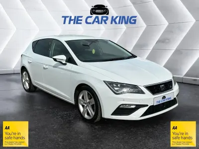 Used Seat Leon FR 130 HP (95 kW) 2019 White Hatchback