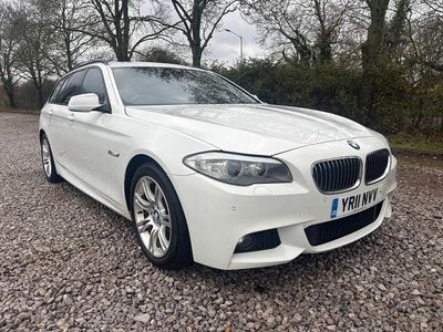 White Used 2011 BMW 520 M Sport Estate | £5,850 (Fair price)