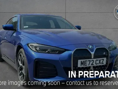 Used BMW i4 M Sport 246 kW (335 HP) 2022 Blue Sedan