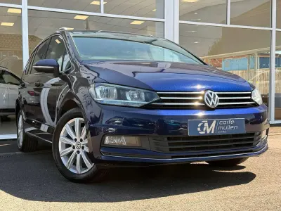 Used VW Touran SEL 115 HP (84 kW) 2018 Blue MPV