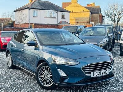 Used Ford Focus Titanium X 125 HP (91 kW) 2021 Blue Hatchback
