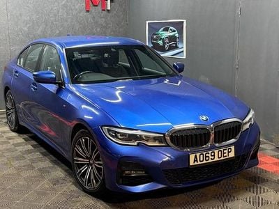 Blue Used 2019 BMW 330e M Sport Sedan | £15,790 (Fair price)