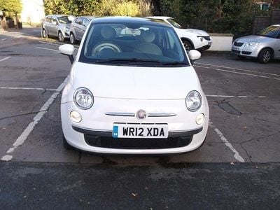 Used Fiat 500 Lounge 69 HP (50 kW) 2012 White Hatchback