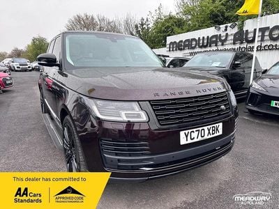 Begagnad Land Rover Range Rover Vogue SE 400 HK (294 kW) 2020 Röd SUV
