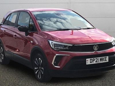Used Vauxhall Crossland 83 HP (61 kW) 2021 Red SUV