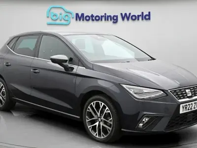Used Seat Ibiza XCELLENCE 110 HP (80 kW) 2022 Blue Hatchback