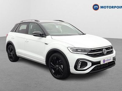 White New 2025 VW T-Roc Black Edition SUV | £26,399 (Good price)