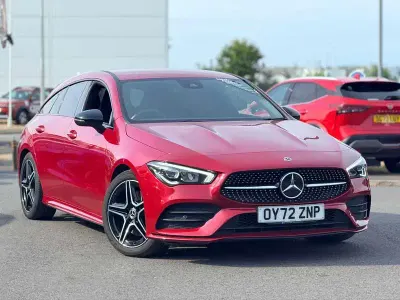 Used Mercedes CLA200 Executive 2022 Red Estate