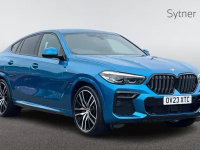 Used BMW X6 M Sport 282 HP (207 kW) 2023 Blue SUV