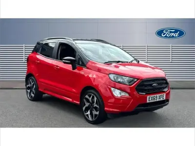 Used Ford Ecosport ST-Line 140 HP (102 kW) 2019 Red SUV