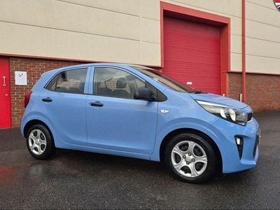 Used Kia Picanto 67 HP (49 kW) 2019 Blue Hatchback